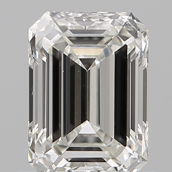 0.71 Carat Emerald Cut Natural Diamond