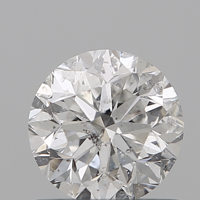 0.8 Carat Round Cut Natural Diamond