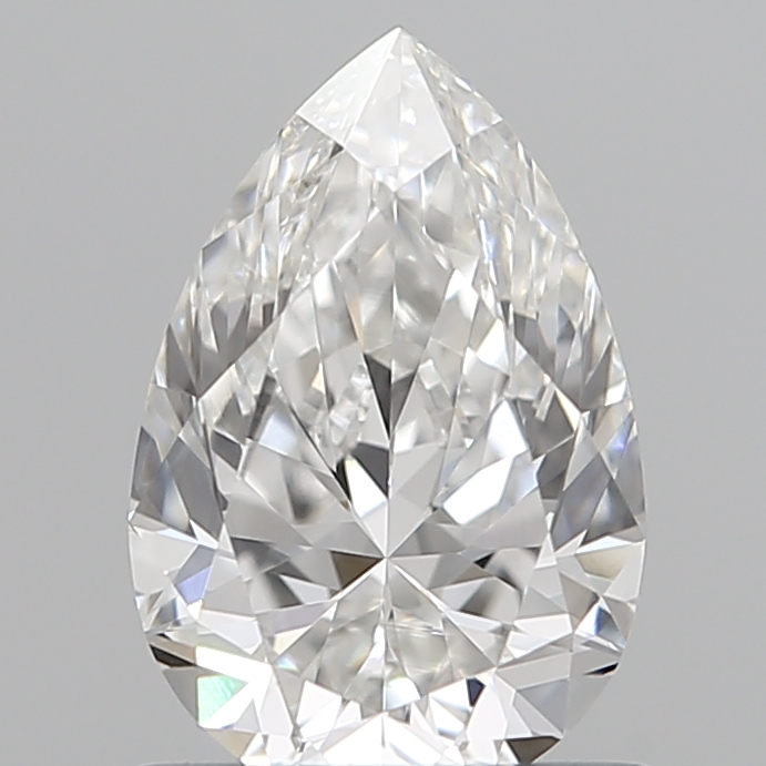 0.81 Carat Pear Cut Natural Diamond